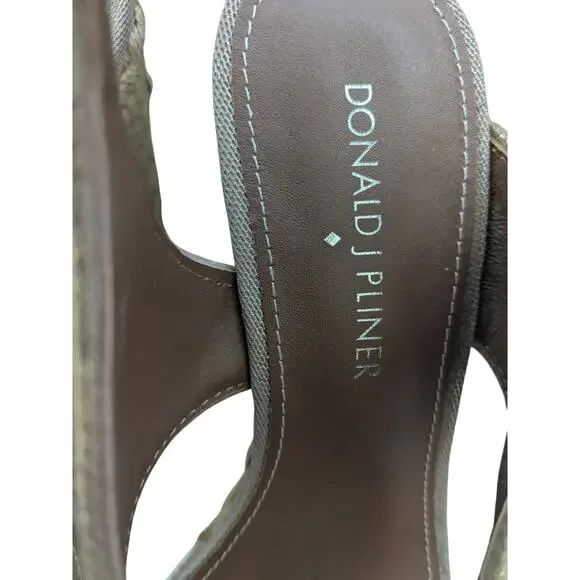 NWOT Sz 6 Donald Pliner BURGOS Espadrille Wedge Sandals
